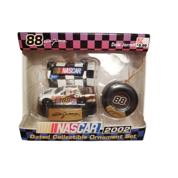 Nascar 2002 Dated Collectible Ornament Set- #88 Dale Jarrett - Picture 2 of 12
